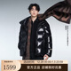 Gao Fan and Tian Xuning same style black gold goose down jacket Pioneer 5.0 five grid 2025 new down jacket black 5.0 M