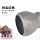 SJBOB extra thick cast iron tamping pot, nest-to-nest punching cylinder, mortar, pestle, cylinder, mortar, masher, grinding and pounding peppers