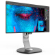 Philips 23.8-inch original LGDIPS panel with four-sided narrow bezel lifting and rotating built-in speakers can be wall-mounted HDMI computer office monitor 241P8QPJEB