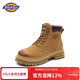 Dickies Women's Martin Boots High Top Fashion Couple Boots Versatile Work Boots Women's Earthy Yellow Women's Style-37