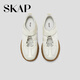 SKAP Mary Jane Shoes Women's Soft Sole British Style Breathable Casual Shoes Off-White 38