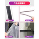 Customized magnetic deli small window anti-mosquito screen, center-opening magnetic self-adhesive outlet screen, black gauze + coffee sticker, Jiangnan store, suitable for alone