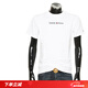 Tommy Hilfiger Jeans/Tommy Hilfiger Herren-T-Shirt, modisch, lässig, kurzärmelig, Rundhalsausschnitt, DM0DM14984, Weiß, YBR, XL