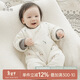 Guiqi Xiong Really Organic Infant Jumpsuit Autumn and Winter Padded Clothes Warm Baby Thickened Romper Winter Clothes