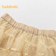 Balabala shopping mall same style children's clothing children's short skirt girls 2026 new spring and autumn mesh A-line skirt coffee color 00455 120