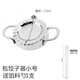 JCZS German brand new special dumpling making tool for lazy people stainless steel household dumpling making tool mold tool dumpling 304 food grade dumpling maker small size free 1 stuffing spoon