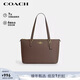 COACH brand direct supply women's GALLERY large handheld tote bag black CV402 New Year's gift