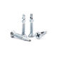 Cross heavy hair clip ear drill tail screw with wing dovetail screw calcium silicate board special self-tapping screw blue and white zinc with wing drill tail 4 points 2x25mm50Jin Jin is equal to 0.5 kg