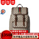 Gucci (GUCCI) Backpack Women's Bag Men's Bag Couple's Ophidia Series GG Backpack Travel Bag Unisex Cool Women's Bag Small Ebony/Brown 792114FADMF9794