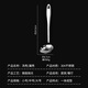 Yilan 304 stainless steel soup spoon thickened long handle hot pot spoon household soup spoon small 6-point soup shell