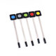 Membrane switch Android 1-key button monolithic extended keyboard red blue yellow green gray IY 1-key blue_membrane keyboard