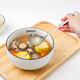 Chino 304 Korean food grade household large spoon for soup long handle large spoon porridge spoon thickened hot pot spoon silver 1 piece