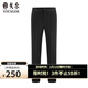 Youngor trousers for women, sheep wool 95.5%, casual business suit trousers 225213, navy blue M 165/76A