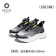 Helios children's shoes spring new style soft-soled functional shoes for boys and girls, sports shoes for children, lightweight mesh shoes, black 32, inner length 20.7cm, foot length approximately 19.2-19.7cm