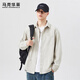 MARK FAIRWHALE long-sleeved shirt men's winter high-end shirt men's trendy brand casual top men's jacket men's beige XL