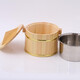 Tuojin wooden barrel rice barrel tableware rice bowl restaurant rice container small rice barrel insulation barrel 16 natural color wooden barrel + no 16 natural color wooden barrel + stainless steel liner + wooden lid wood