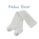 Nido Bear children's pantyhose summer baby stockings baby pantyhose outer wear white summer thin SL120 cream powder 1 piece 6-12 months (applicable to height 70-80)