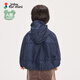 Jnby by JNBY Sports Series New Jiangnan Buyi Infant Short Windbreaker 26 Spring Boys and Girls Baby YQ2910310 409/Black Navy 80 cm
