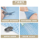 Yusenyi PVC plastic floor mat bathroom shower room entry door non-slip waterproof waterproof door mat thickened anti-fall pink 0.9 meters wide x 10 meters long