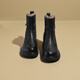 DAPHNE Daphne thick-soled short boots for women plus velvet warm cotton boots 2025 winter new British style versatile retro slim boots winter shoes black plus velvet heel height 4.5cm 38 (240mm) standard size