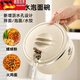 Tuojin Stainless Steel Instant Noodle Bowl with Drainable Dormitory Artifact 304 Instant Noodle Bowl Beige Small Size