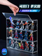 Ultraman Brooke building block figure blind box storage box display cabinet 90th bullet doll can be wall-mounted 60cm five-layer high-definition with door can be wall-mounted 60cm five-layer high-definition with door can be wall-mounted