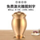 Tuojin imported high-quality solid brass traditional Chinese medicine pounding jar from Germany for home use, old-fashioned copper mortar, brass cup, grinding bowl, ultra-thick upgrade, small size, free leather pad