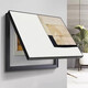 
Huaixue Wasabi Wind Power Meter Box Decoration Painting Distribution Box Minimalist Black White and Gray No Punching Power Switch Art Hanging Painting JD12107 50*40cm (blocking 40*30) Reel cover black frame