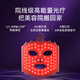 YOUNG DREAMYD skin beauty mask instrument red and blue light acne removal and skin rejuvenation instrument light printing rejuvenation brightening size row lamp household beauty instrument skin beauty mask instrument generation