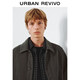 UR2026春季新款男装气质简约翻领口袋棉质休闲外套UMM860017