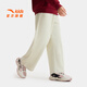 ANTA Children's Pants Girls Casual Pants 26 Spring Comfortable Loose Wide Leg Pants A62547721 Vanilla White-2 165