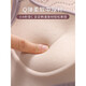 Tingmei (GRACEWELL) tube top bra for women, anti-exposure lace cover, small chest push-up, no rim bra, chest-wrapped mid-thick bra, lilac purple, one size fits all, 34/75AB, recommended 90-110 Jin Jin is equal to 0.5 kg