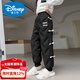 Disney girls' down pants outer wear 2026 new children's winter thickened warm cotton pants three-proof Northeast cold-resistant ski pants pink command letter down pants 130 cm