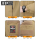 JEEP SPIRIT Jeep Men's Jacket Spring and Autumn Trendy Fashion Casual Loose Large Size Windproof Top Jacket Black M