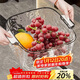 YOUQIN high-looking vegetable sink drain basket multi-functional kitchen new fruit tray light luxury high-end living room vegetable basket
