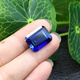 Zhenqian 5A grade Sri Lankan sapphire loose stone rectangular ring main stone cornflower blue tanzanite rough stone 4x6mm