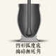 Tuojin imported high-quality cast iron tamping pot from Germany, nest-to-nest punching cylinder, mortar, pestle cylinder, mortar, mortar, grinder, extra thick, extra-large size for Panax notoginseng (send leather cover)