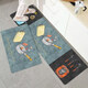 Fantasy Kitchen Floor Mat Home Door Mat Cartoon Room Bathroom Bathroom Toilet Non-Slip Water-Absorbent Foot Mat Easy Care Xiaoyu Kitchen Customized