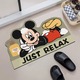 Yusenyi Cartoon Mickey Bathroom Toilet Floor Mat Bathroom Door Strong Water Absorption Quick-Drying Diatom Mud Non-Slip Soft Home DY Mickey Dream A Diatom Mud Floor Mat 40x60cm (environmentally friendly and odorless)
