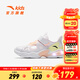 ANTA Children's Sandals Girls' Shoes 2025 Summer New Product Wing Flash Flash Light Outdoor Frame Shoes Beach Shoes Anta White/Pink White/Orange-1 25