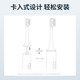 Avode adapts to Xiaomi electric toothbrush head T300/T500/T700/MES601/MES602 Mijia Youth Edition MI replacement head original high quality soft bristles cleaning adapts to T300/T500/T700 4 pieces