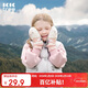 Kocotreekk tree children's gloves warm plus velvet waterproof toddler mittens playing snow gloves winter cartoon milk apricot powder S