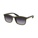 PRADA square frame sunglasses black 56