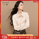 Sancai 2025 new winter shirt lapel loose shirt simple commuting layering Z