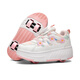 Chiyun Children's Heelys Shoes Autumn and Winter New Children's Shoes Removable Invisible Sports Skates Student Roller Shoes Pink 29