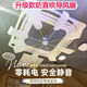Jieyunmao climatiseur pare-brise plafond intégré climatiseur guide ventilateur sortie d'air déflecteur d'air chaud et froid pour empêcher le soufflage direct blanc amélioré climatiseur guide ventilateur zéro consommation d'énergie sécurité