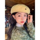 Xiaohongshu Winter Face Revealing Little Beret Lemon Yellow