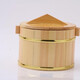 Tuojin wooden barrel rice barrel tableware rice bowl restaurant rice container small rice barrel insulation barrel 16 natural color wooden barrel + no 16 natural color wooden barrel + stainless steel liner + wooden lid wood