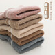 Autumn and winter children's socks, infants and toddlers, warm terry thickened floor socks, newborn baby socks, indoor non-slip socks, Y2197-3 pairs (off-white/khaki/coffee), one size fits all, M size 1-3 years old