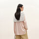 LESS shopping mall same style 2026 spring new mulberry silk casual drape solid color shirt for women 2Q1213490 681 elegant pink S